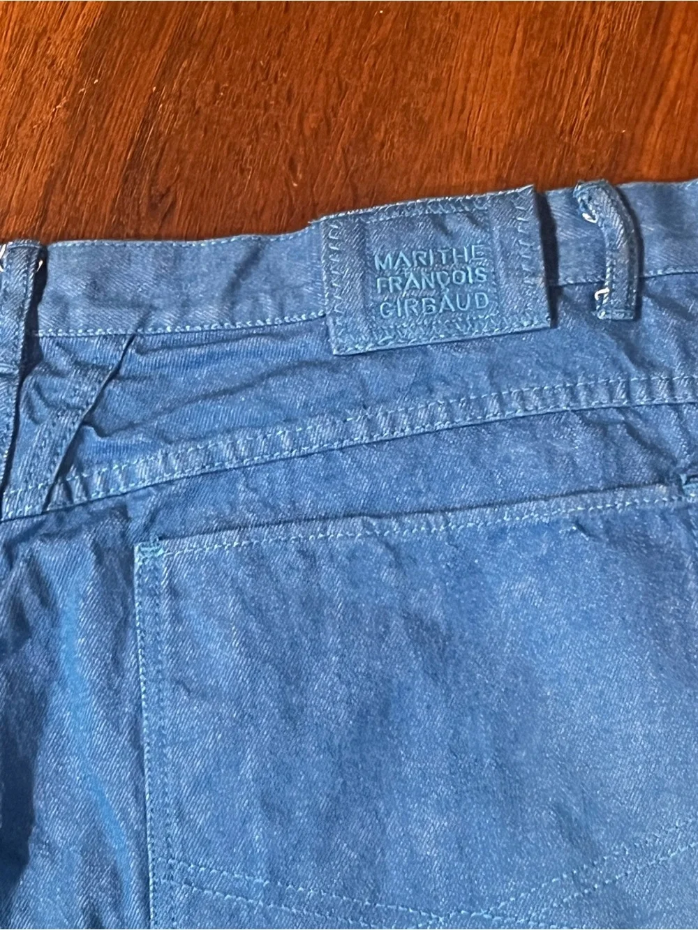 Vintage Marithe Francois Girbaud Brand X Shorts bright Blue Baggy Size  44 Rare